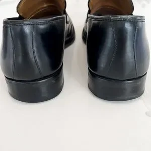 Magnanni Black Leather Split Apron Toe Modern Penny Loafer 11333 Mens Sz 9.5 M Magnanni | Shoes | Magnanni Black Leather Split Apron Toe  main image 2
